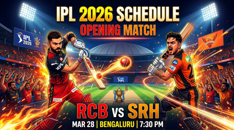 IPL 2026 Schedule