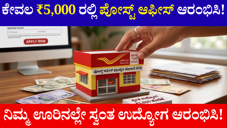 ಪೋಸ್ಟ್ ಆಫೀಸ್ ಫ್ರಾಂಚೈಸಿ 2026